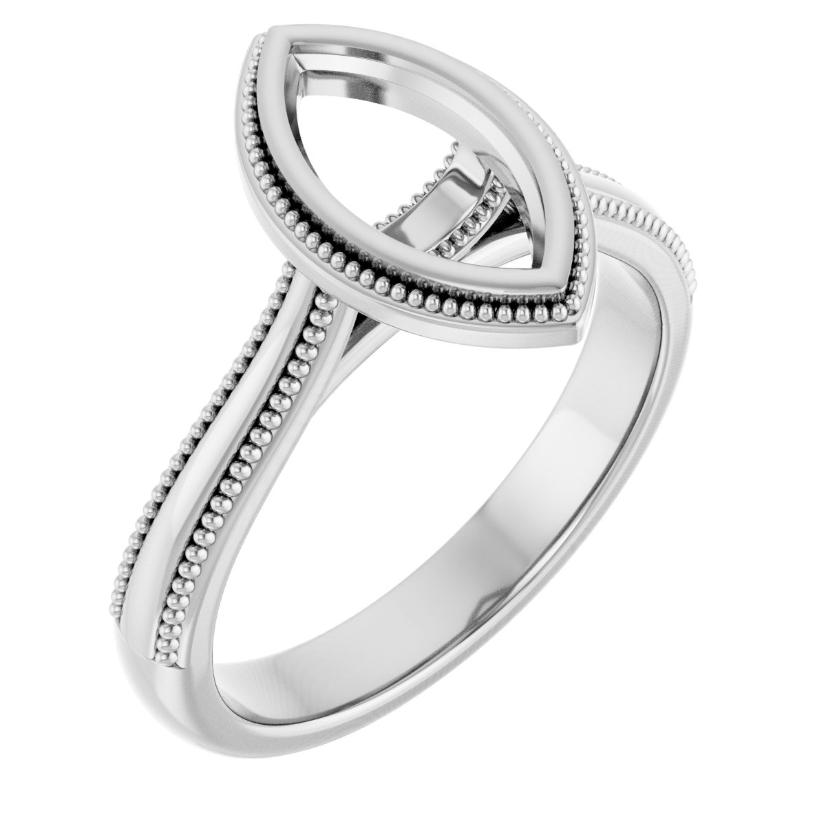 Bezel-Set Solitaire Engagement Ring