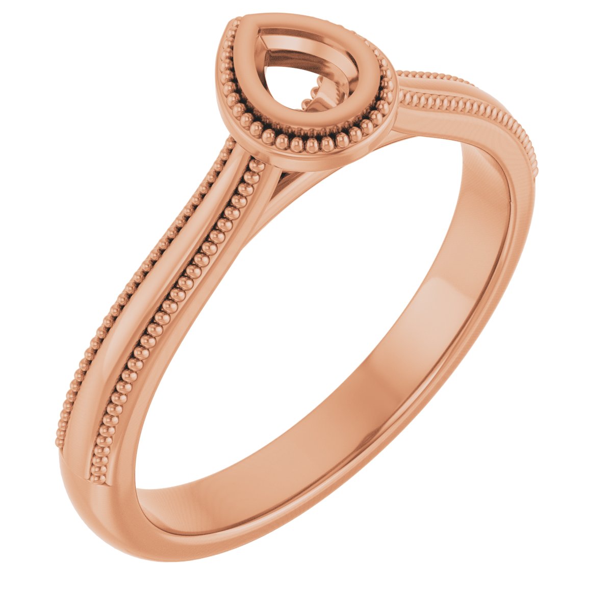 Bezel-Set Solitaire Engagement Ring