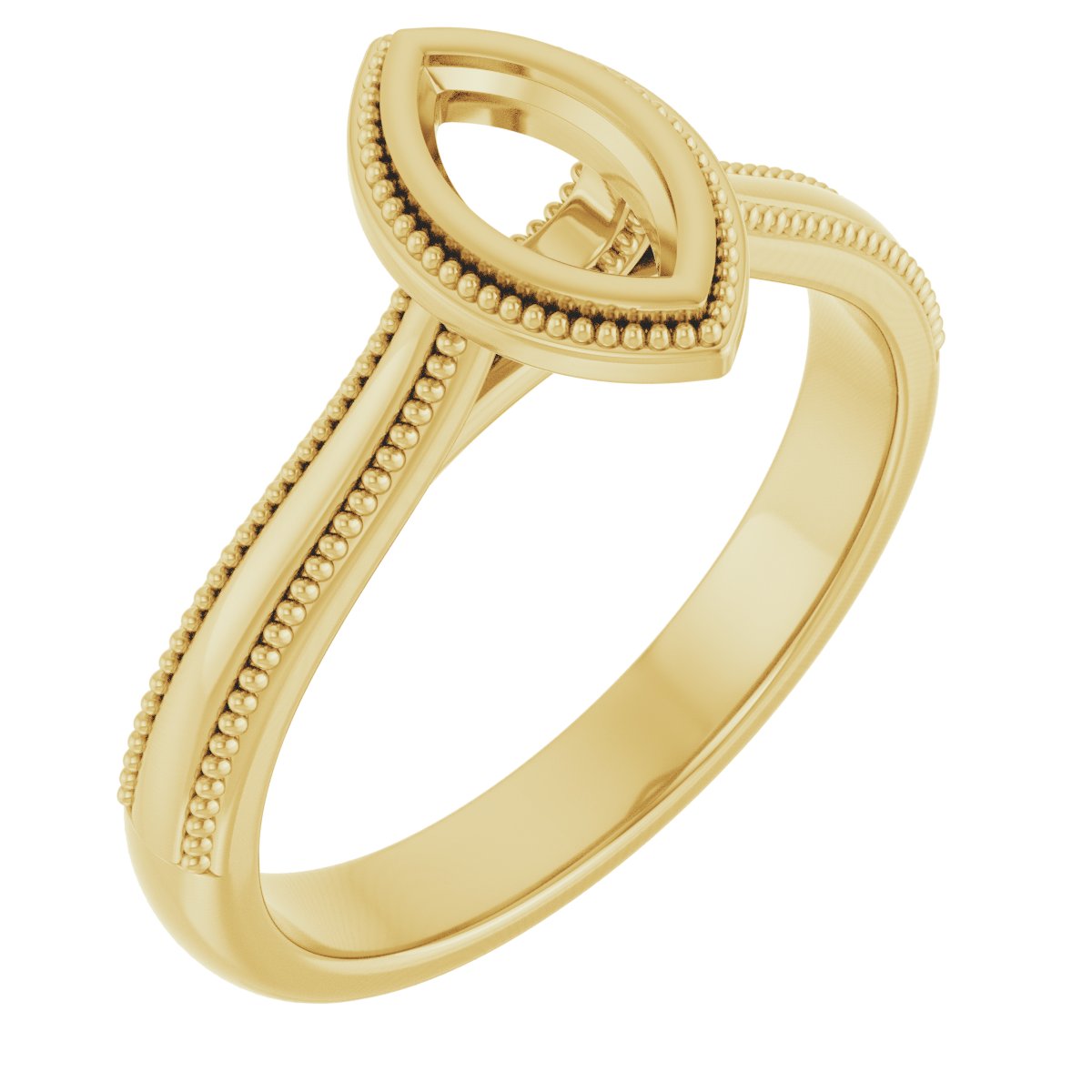 Bezel-Set Solitaire Engagement Ring