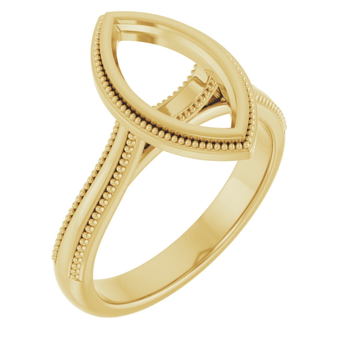 Bezel-Set Solitaire Engagement Ring