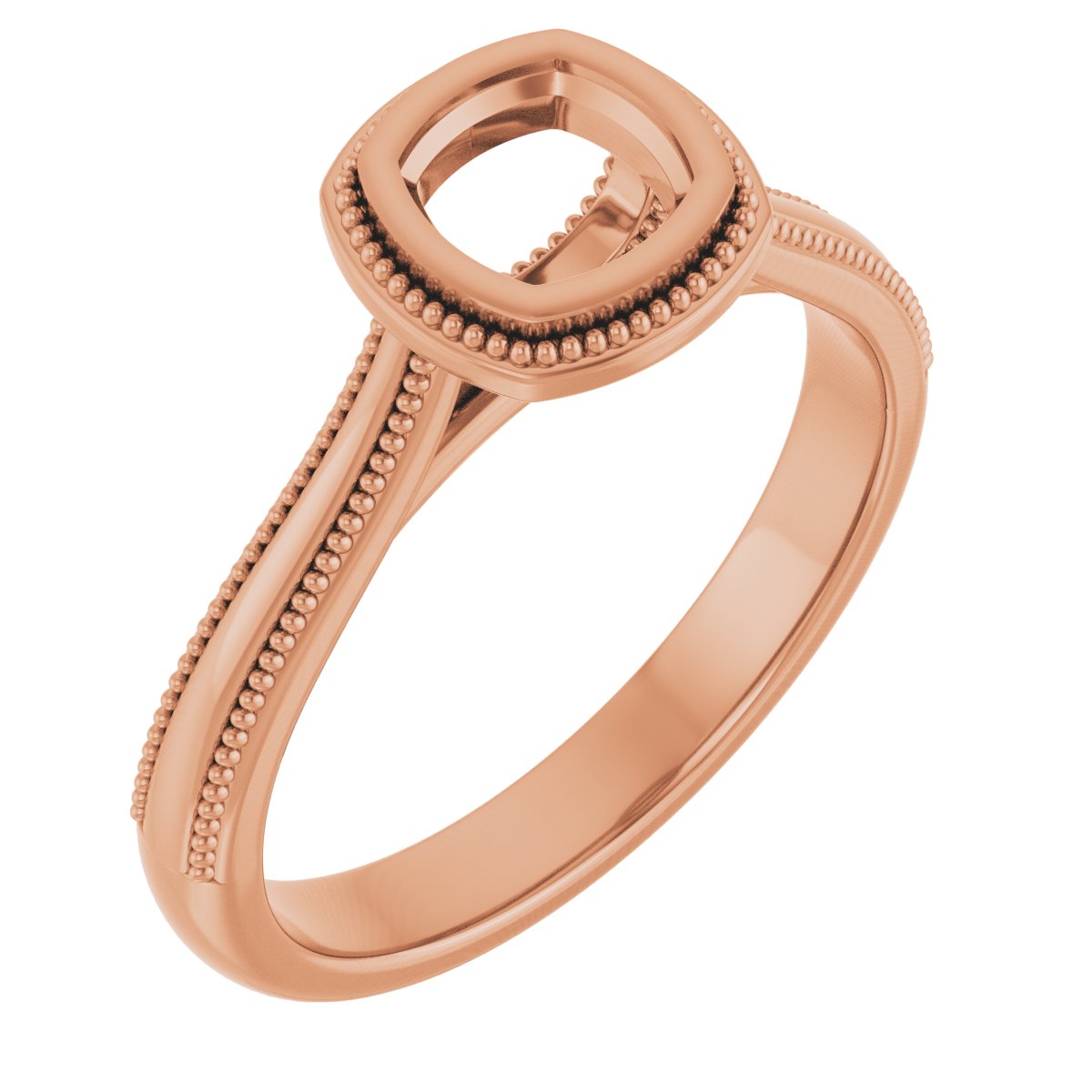 Bezel-Set Solitaire Engagement Ring