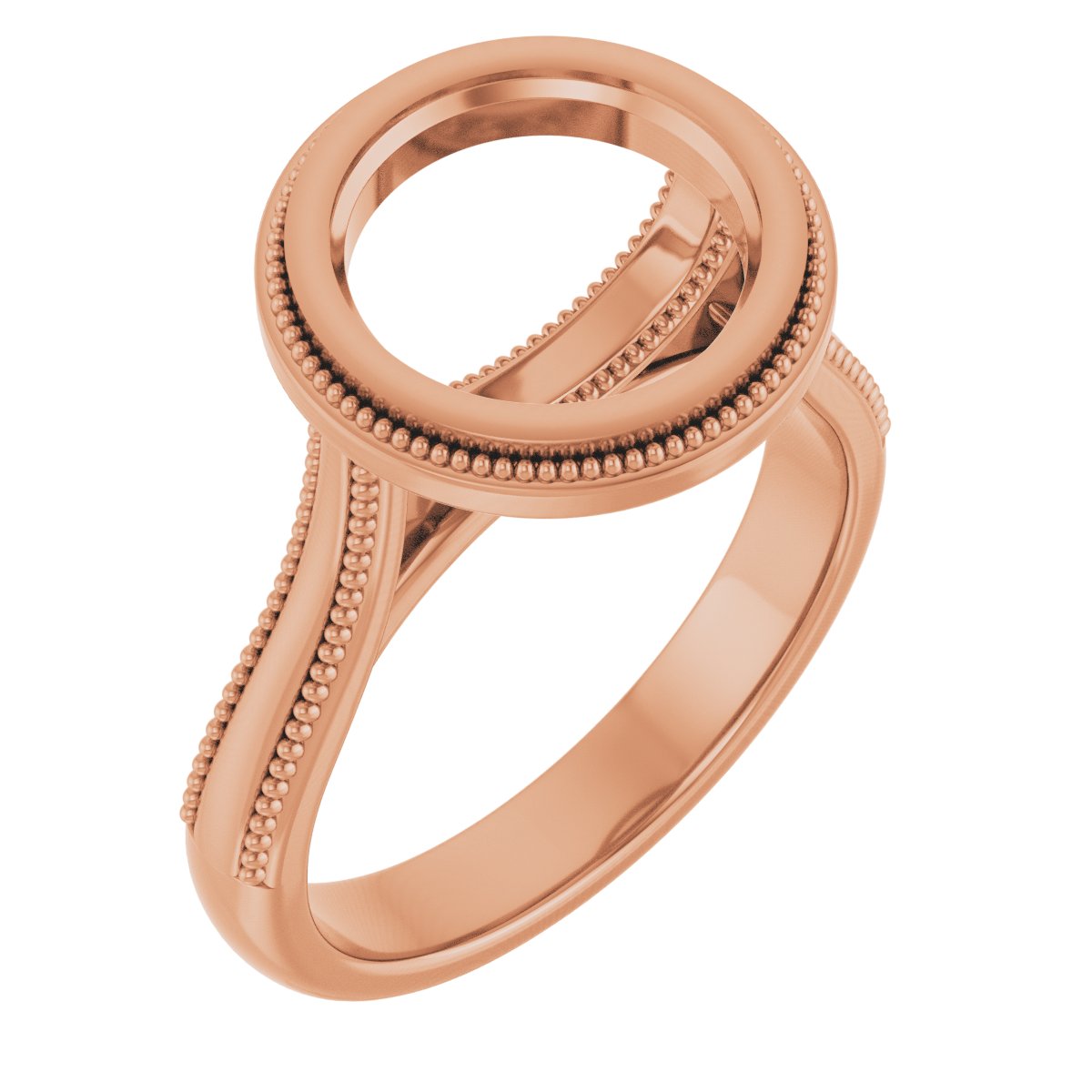 Bezel-Set Solitaire Engagement Ring