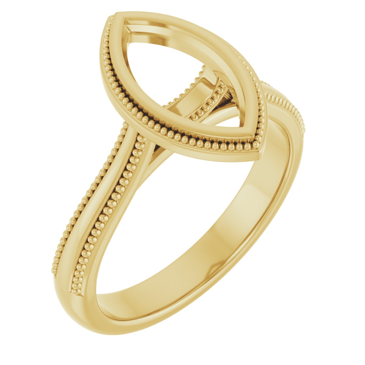 Bezel-Set Solitaire Engagement Ring