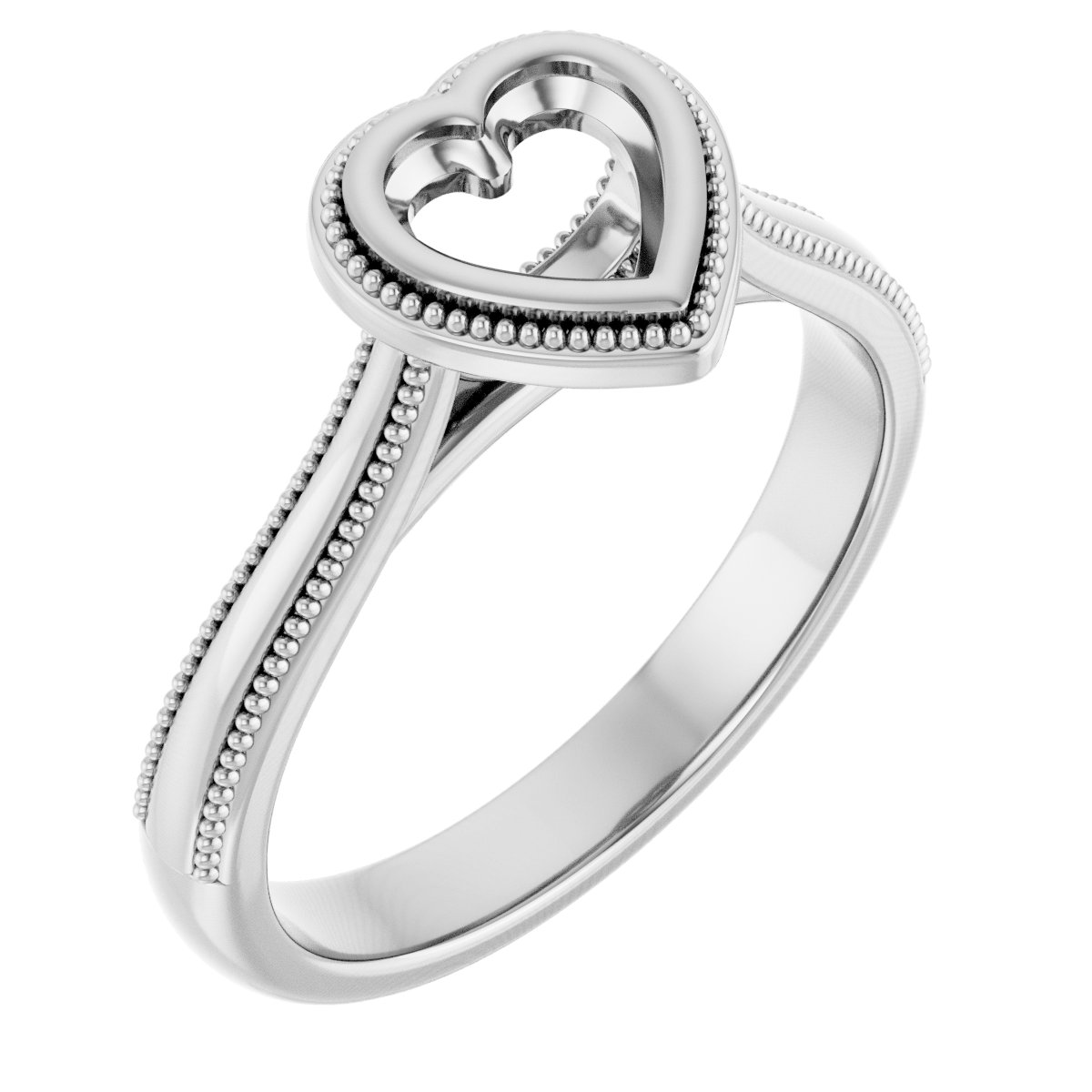 Bezel-Set Solitaire Engagement Ring