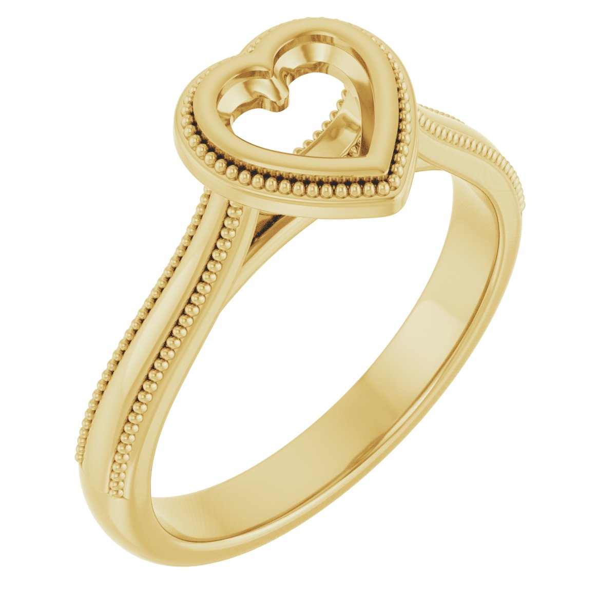 Bezel-Set Solitaire Engagement Ring
