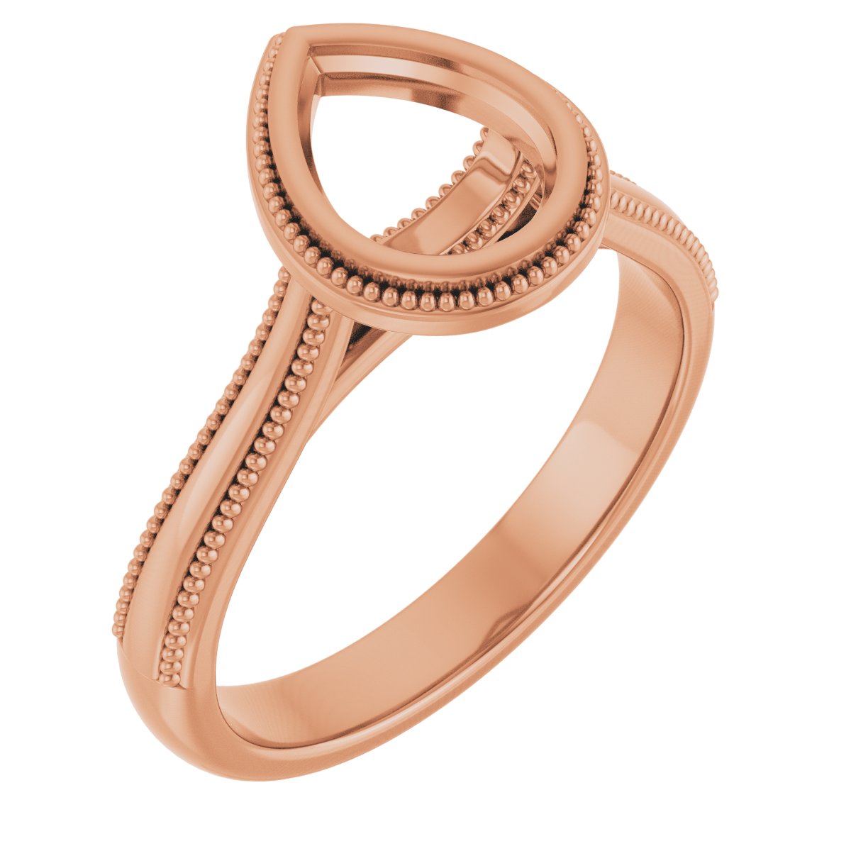 Bezel-Set Solitaire Engagement Ring
