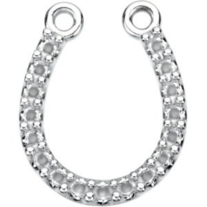 Petite Horseshoe Necklace Center
