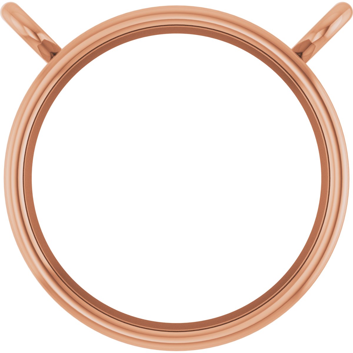 Bezel-Set Necklace Center
