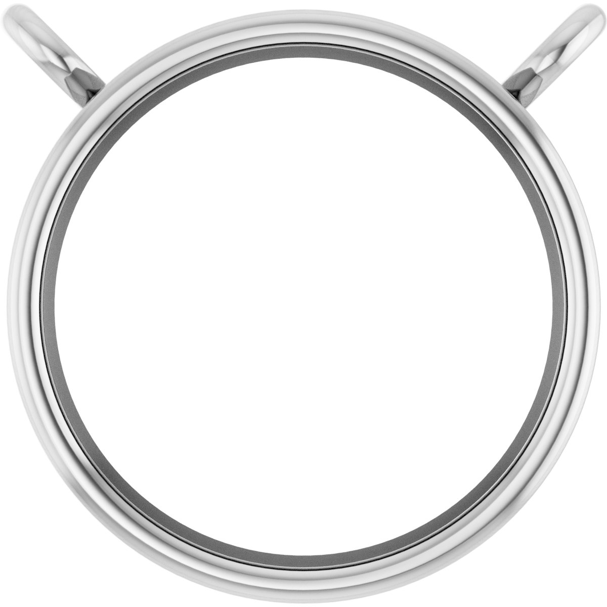 Bezel-Set Necklace Center