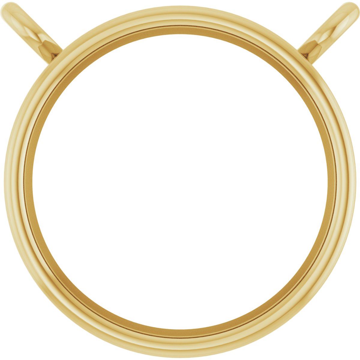 Bezel-Set Necklace Center