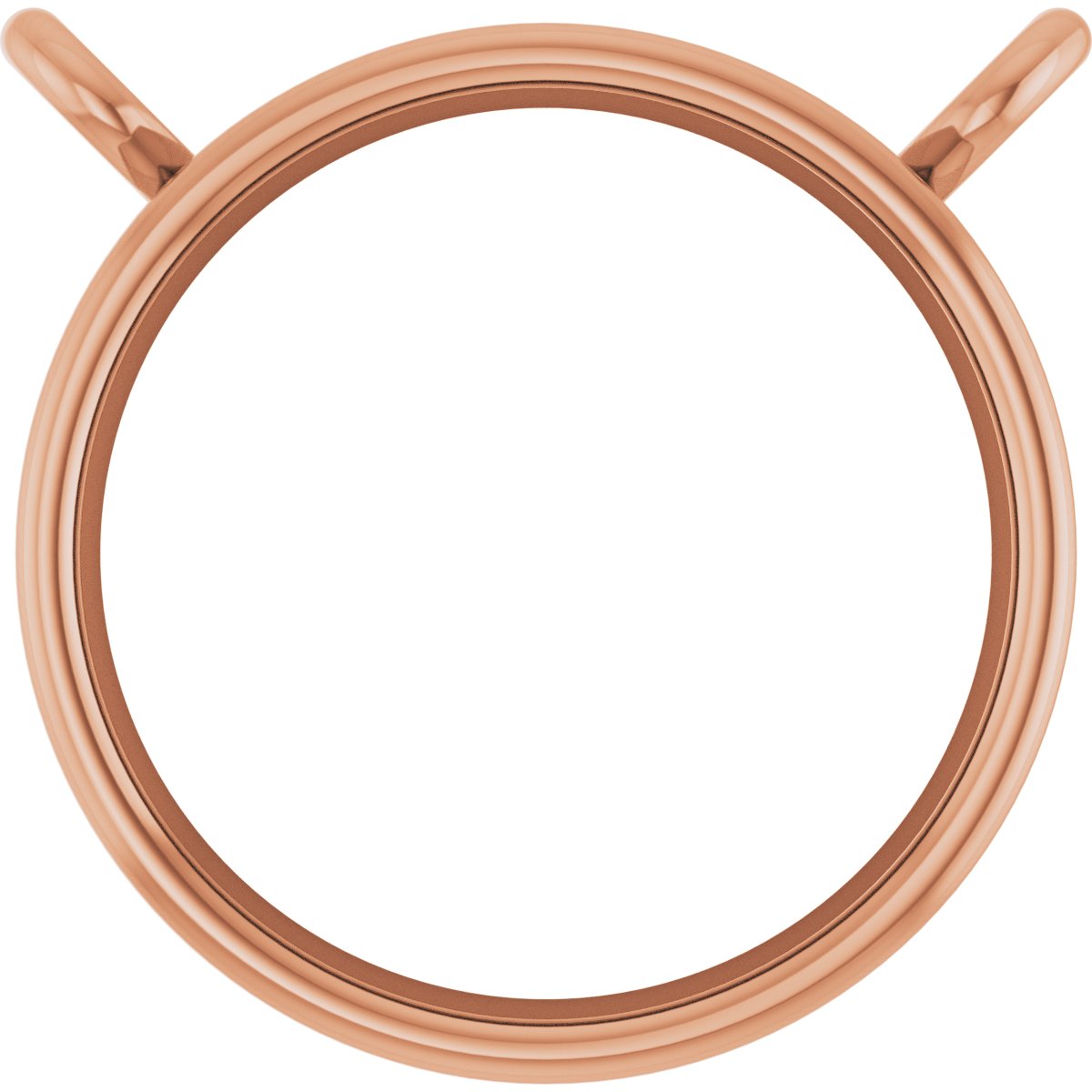 Bezel-Set Necklace Center