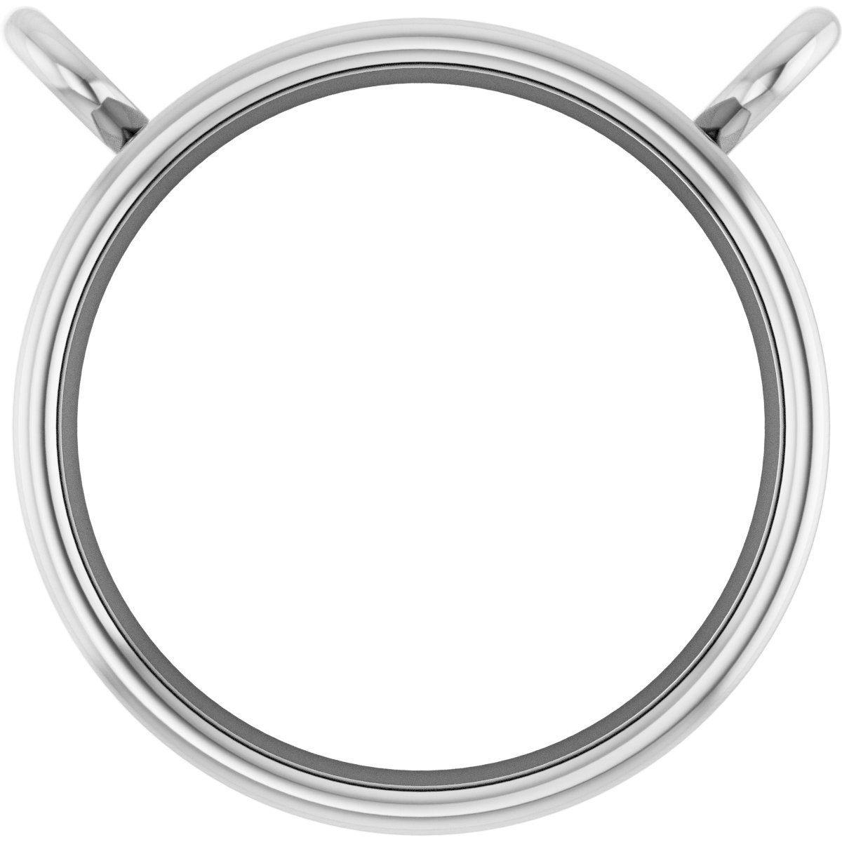 Bezel-Set Necklace Center