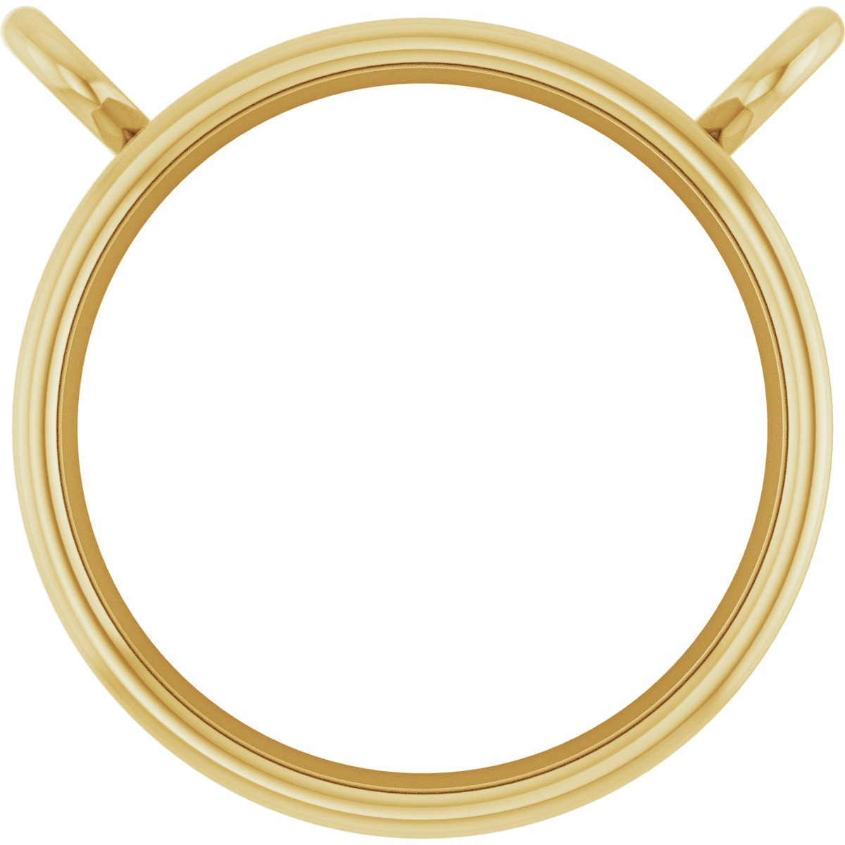 Bezel-Set Necklace Center
