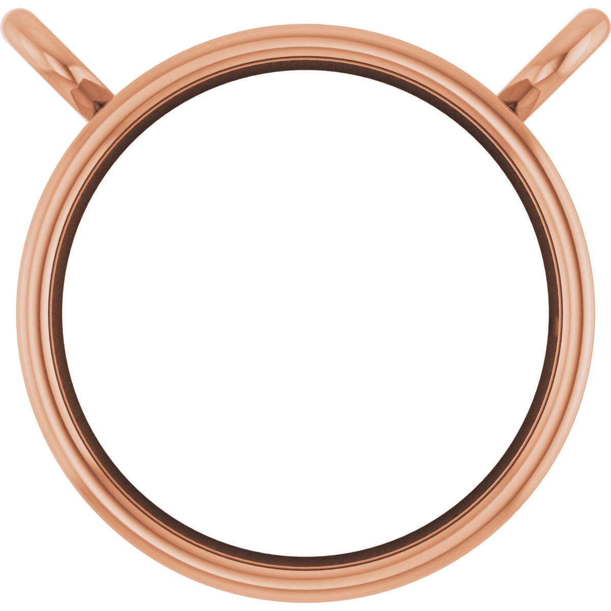Bezel-Set Necklace Center