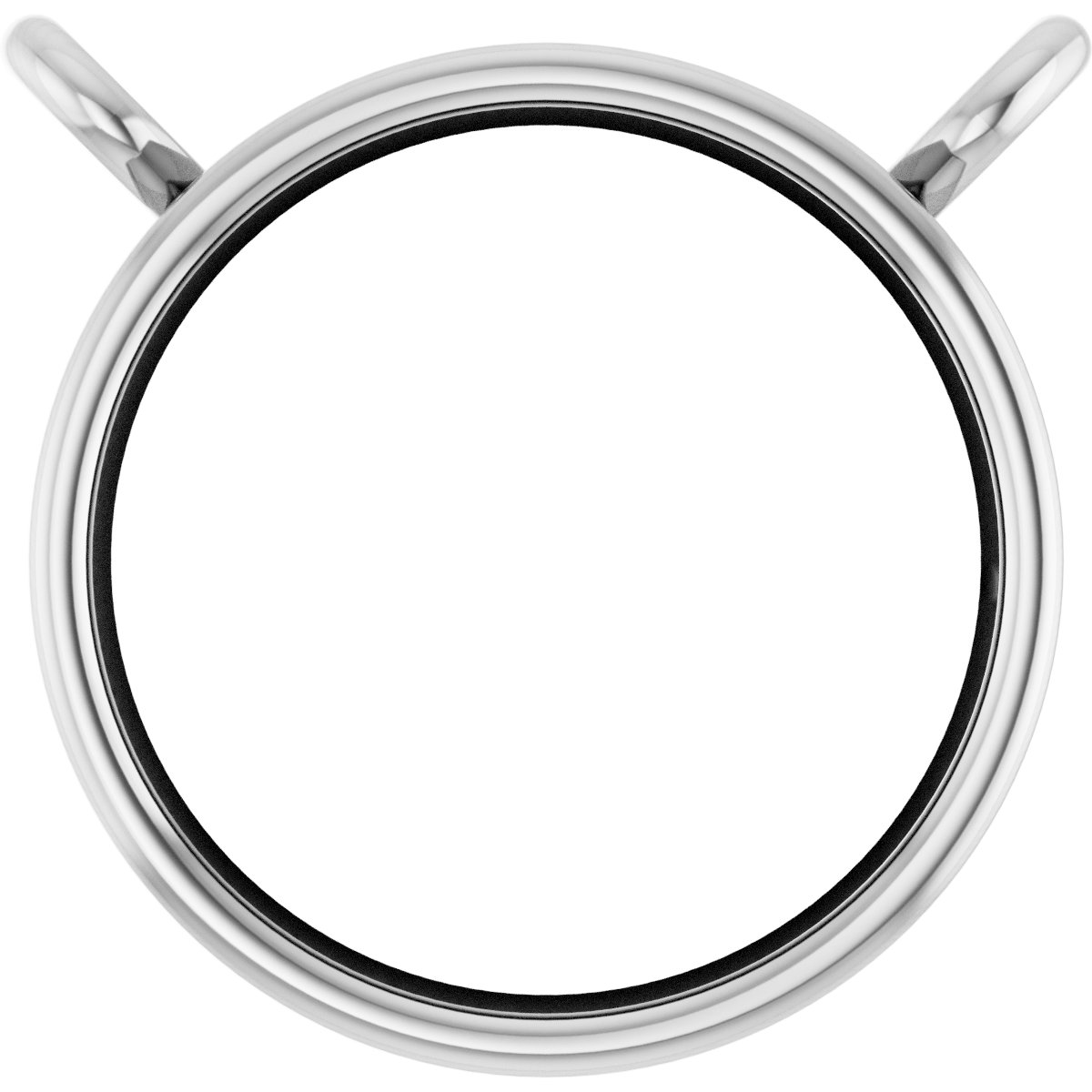 Bezel-Set Necklace Center