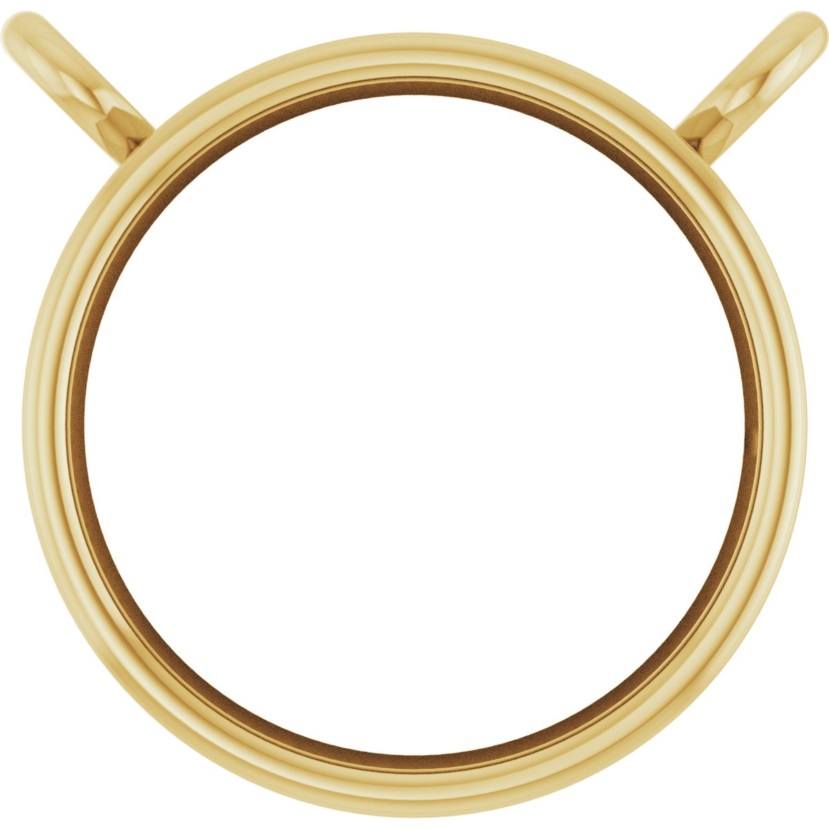 Bezel-Set Necklace Center