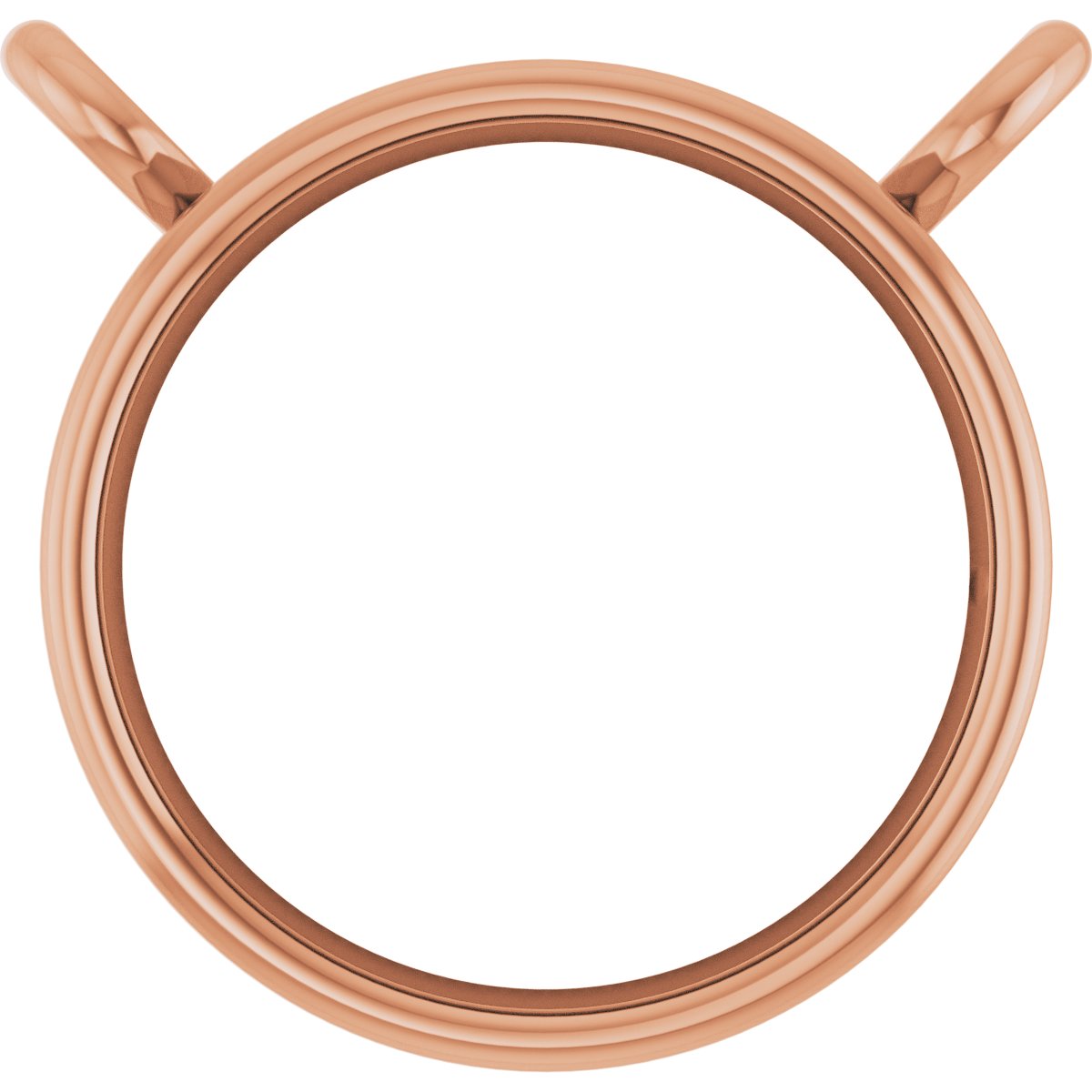 Bezel-Set Necklace Center