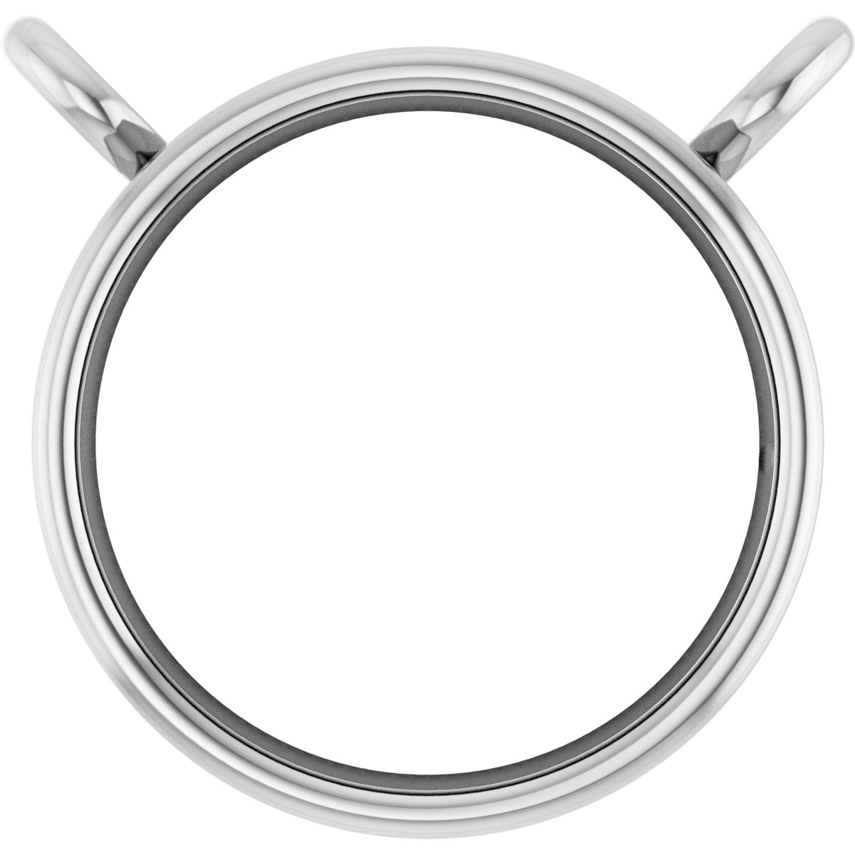 Bezel-Set Necklace Center