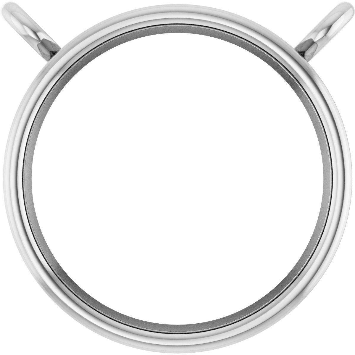 Bezel-Set Necklace Center