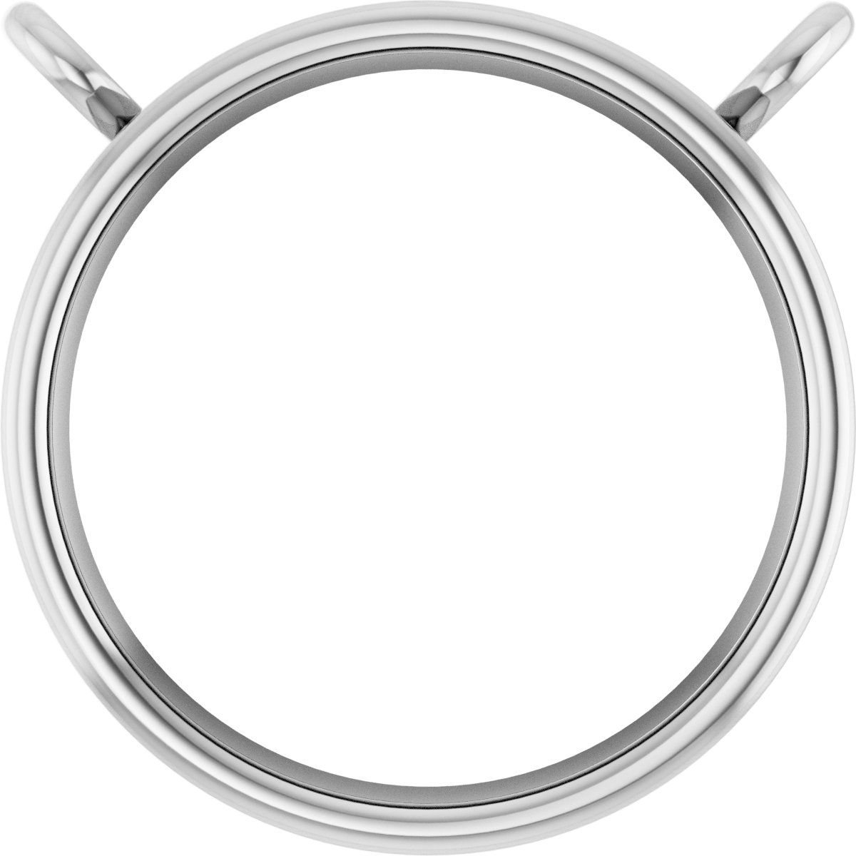 Bezel-Set Necklace Center