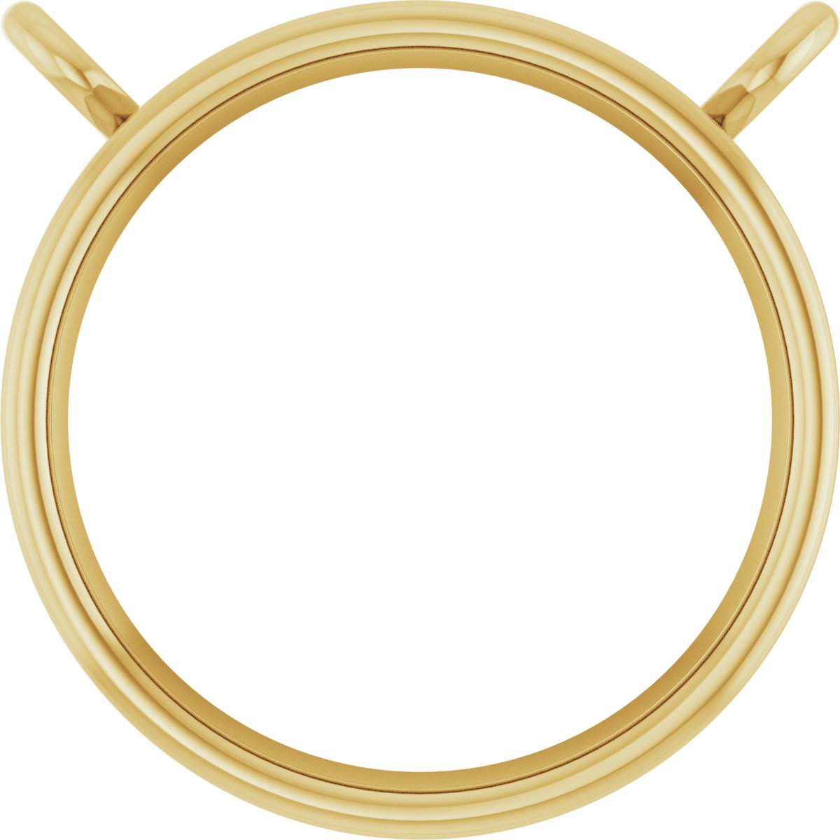 Bezel-Set Necklace Center