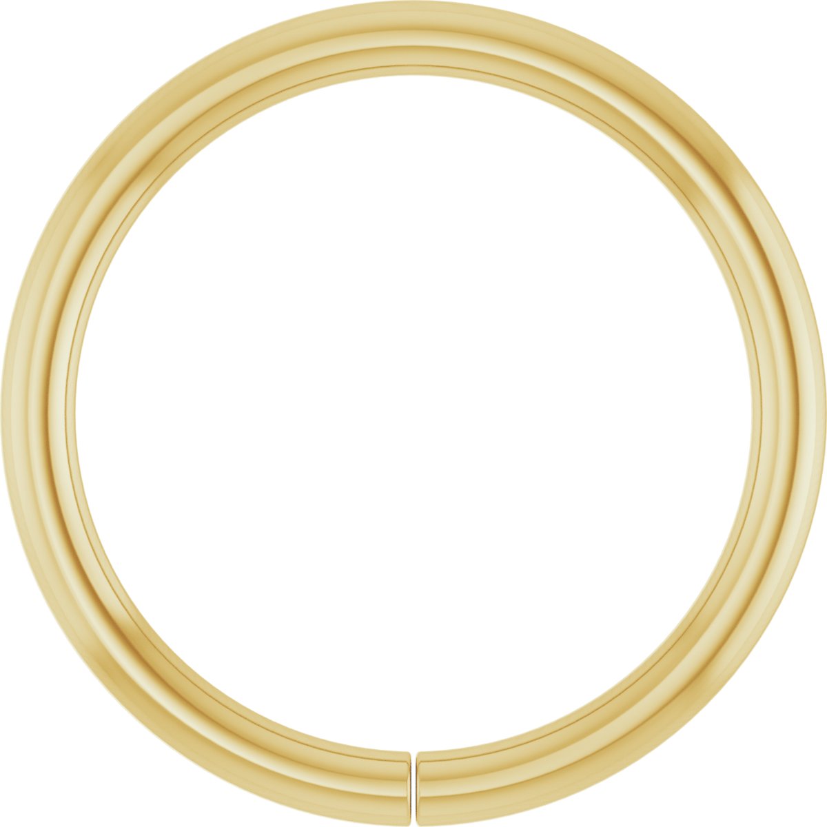 14K Yellow Gold-Filled 7.25 mm ID Round Jump Ring - Pack of 36
