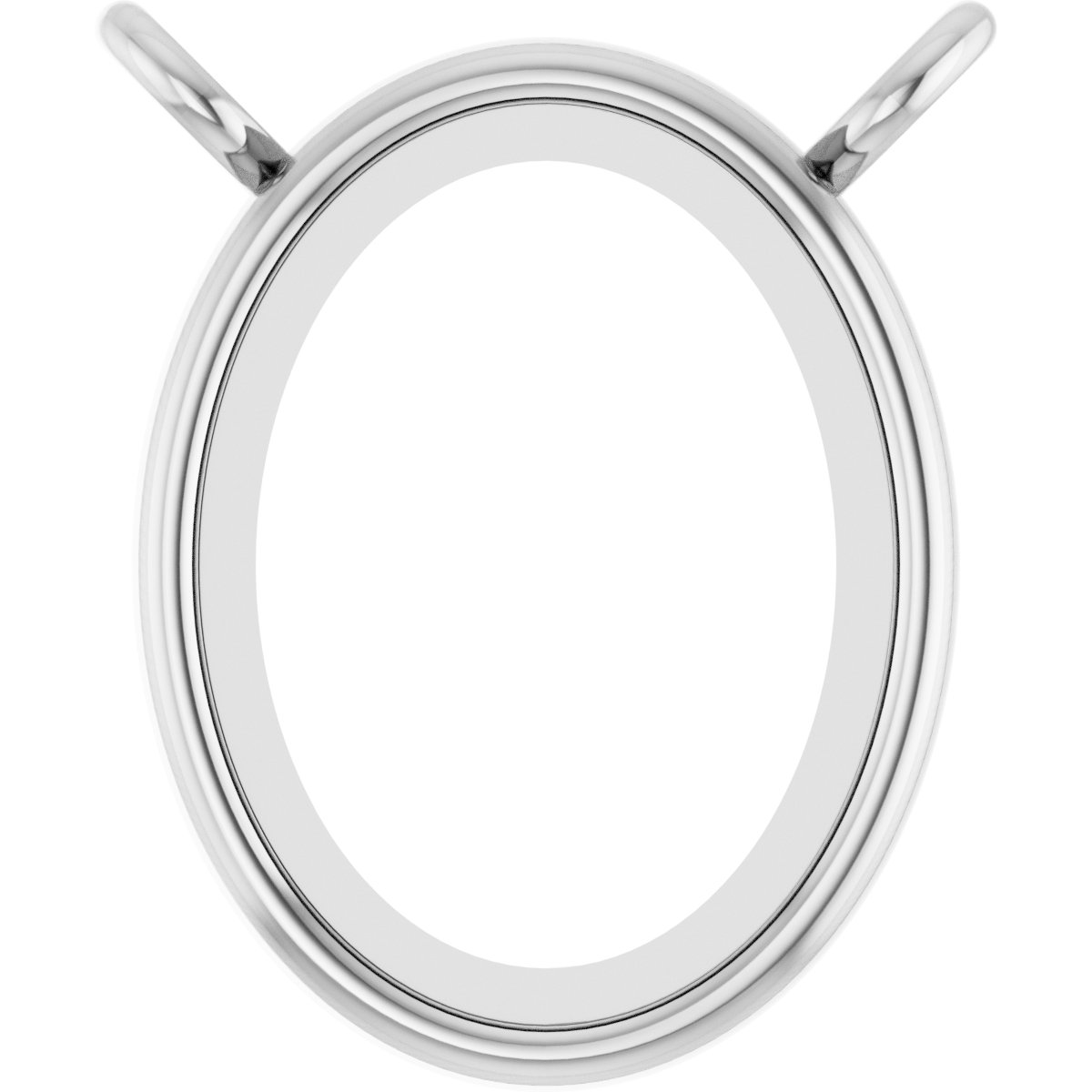 Bezel-Set Cabochon Necklace Center