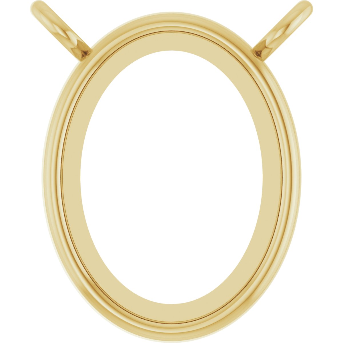 Bezel-Set Cabochon Necklace Center