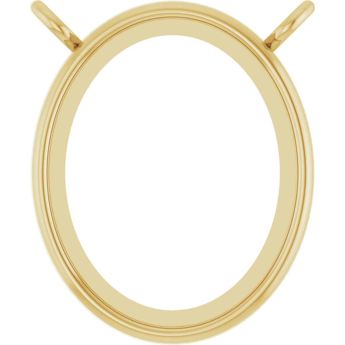 Bezel-Set Cabochon Necklace Center