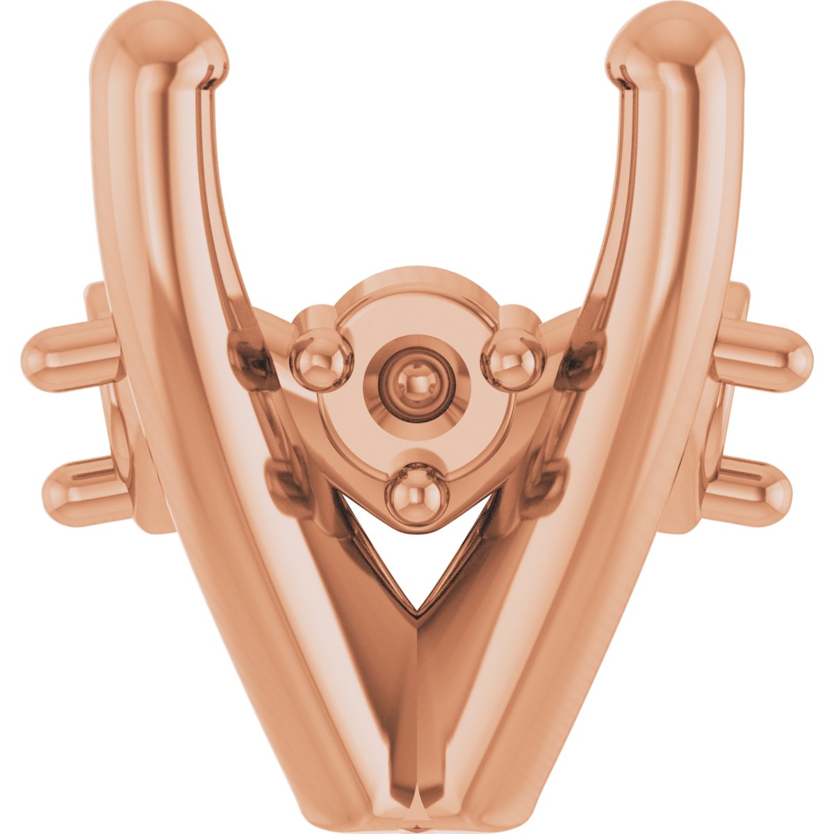 4-Prong Accented Shank Setting