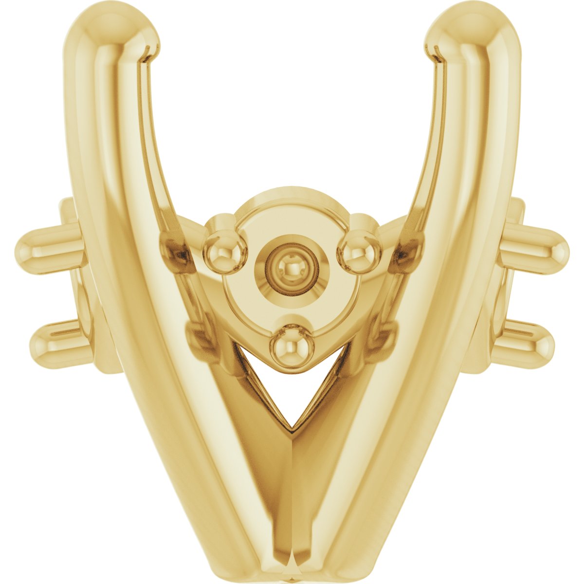 4-Prong Accented Shank Setting