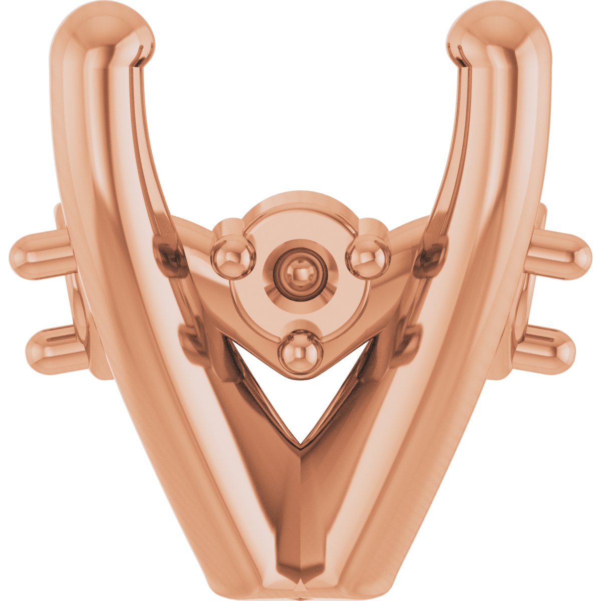 4-Prong Accented Shank Setting