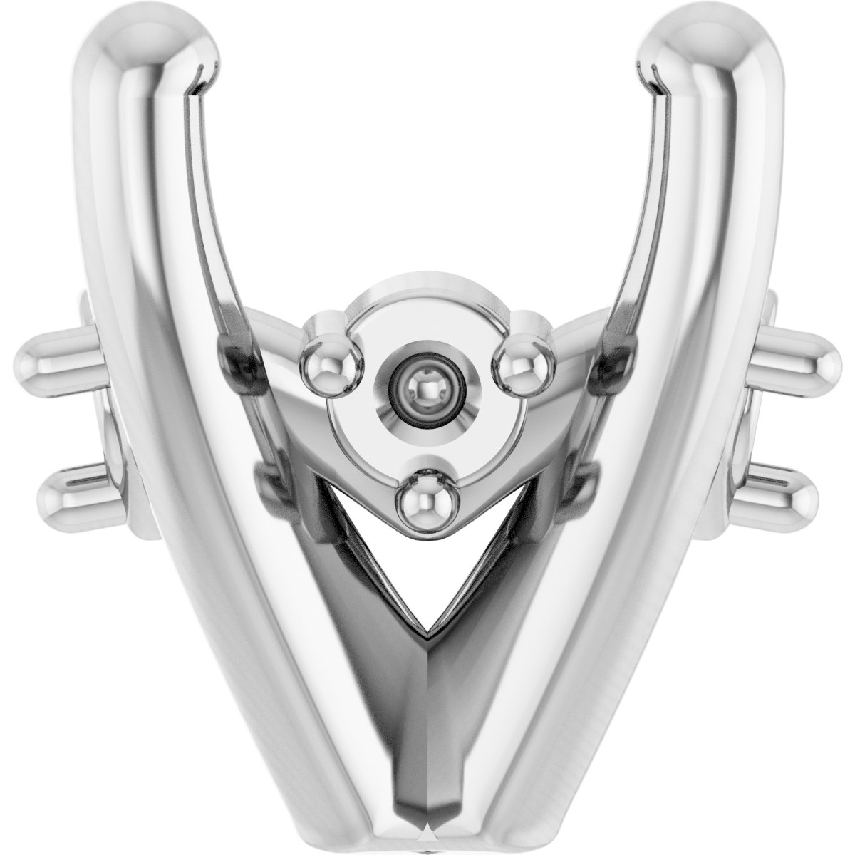 4-Prong Accented Shank Setting