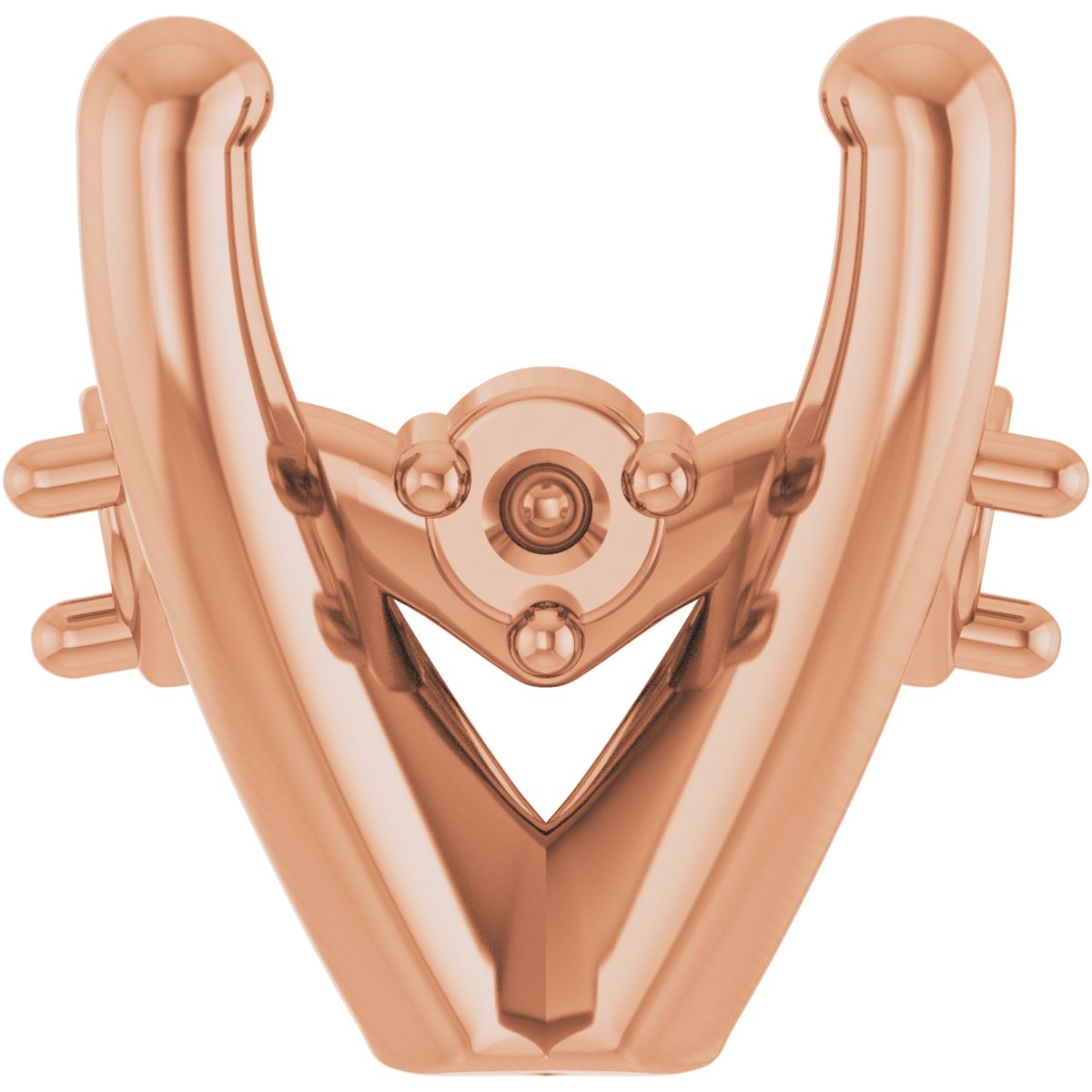 4-Prong Accented Shank Setting