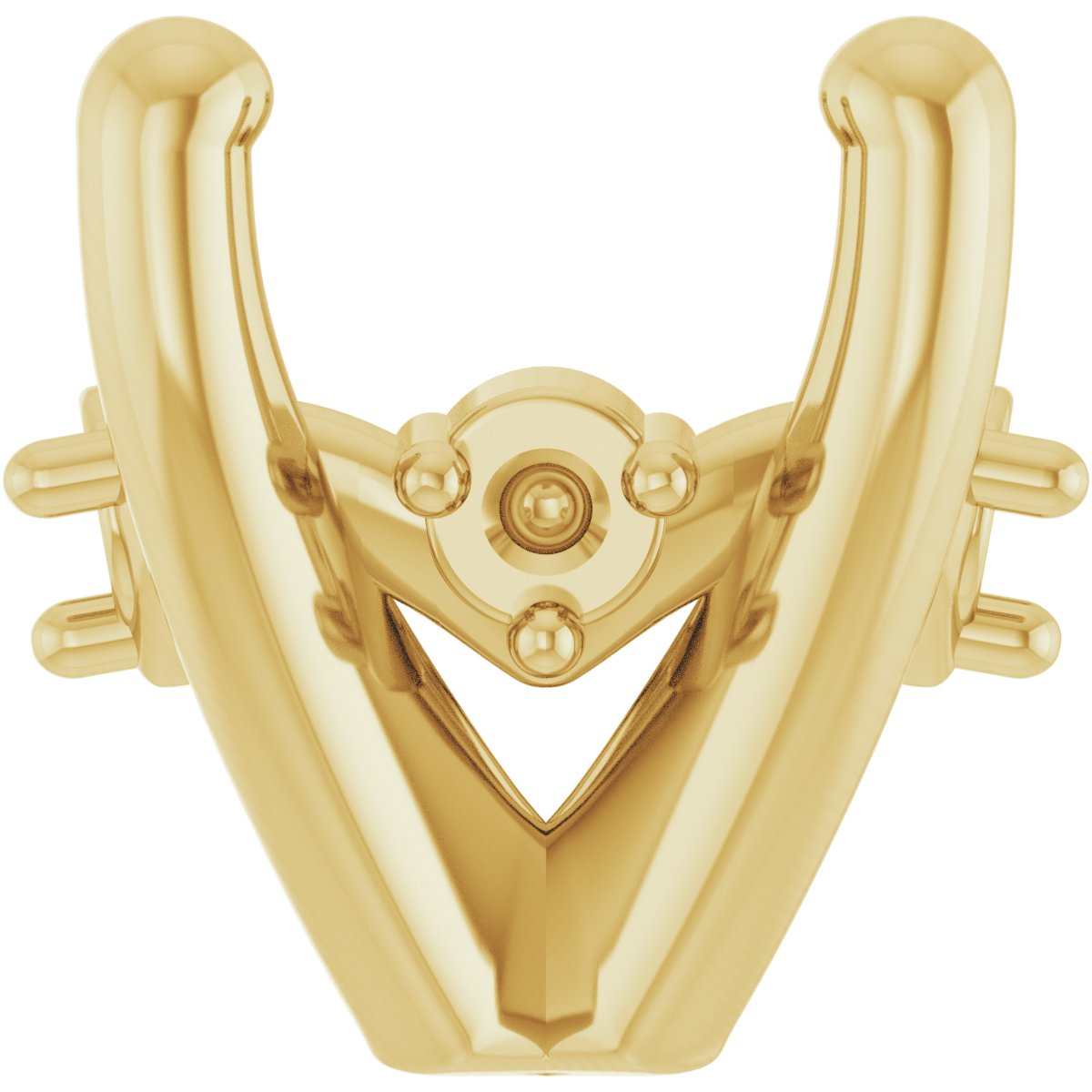 4-Prong Accented Shank Setting