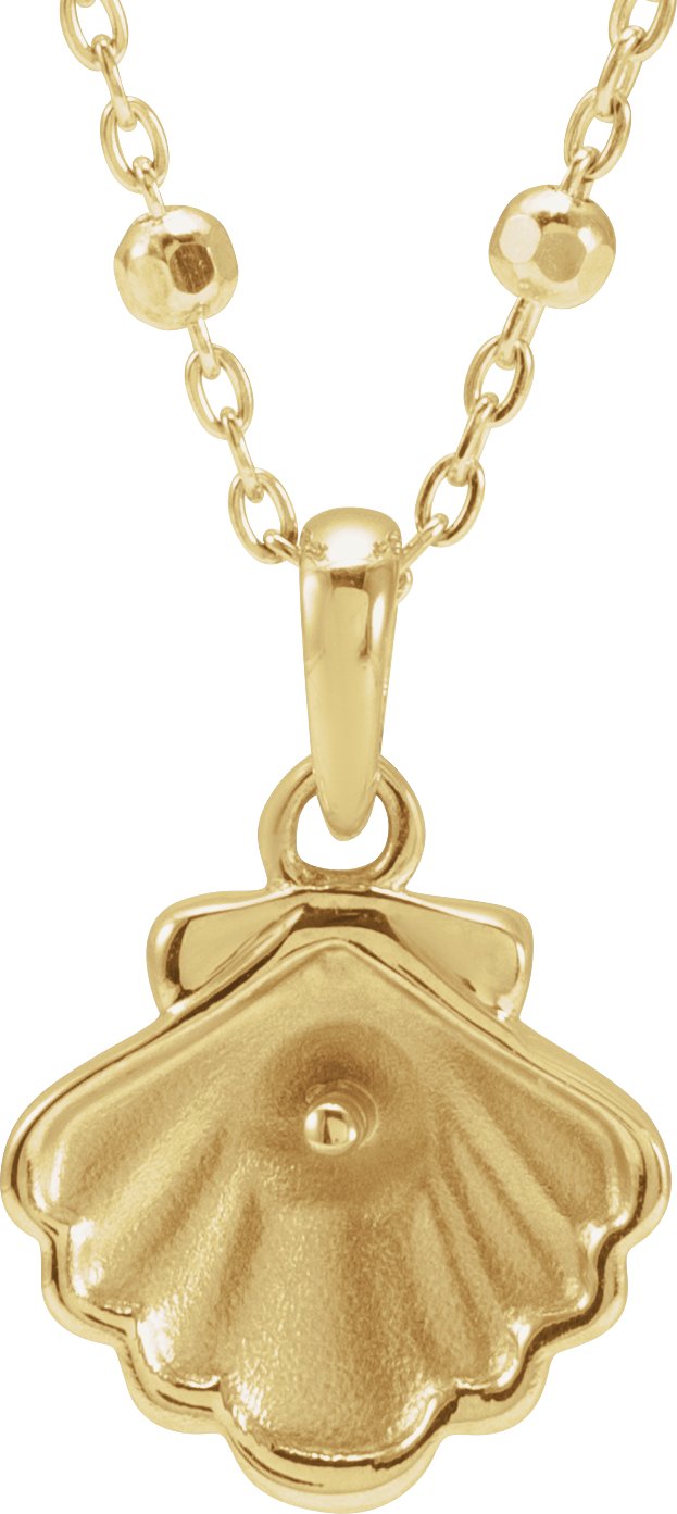 Pearl Shell Necklace or Charm/Pendant