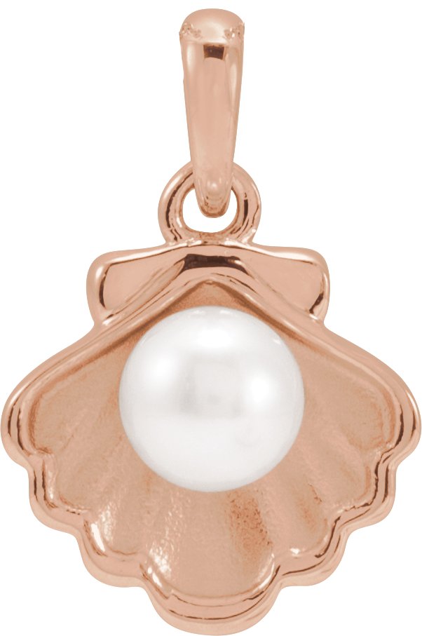 Pearl Shell Necklace or Charm/Pendant