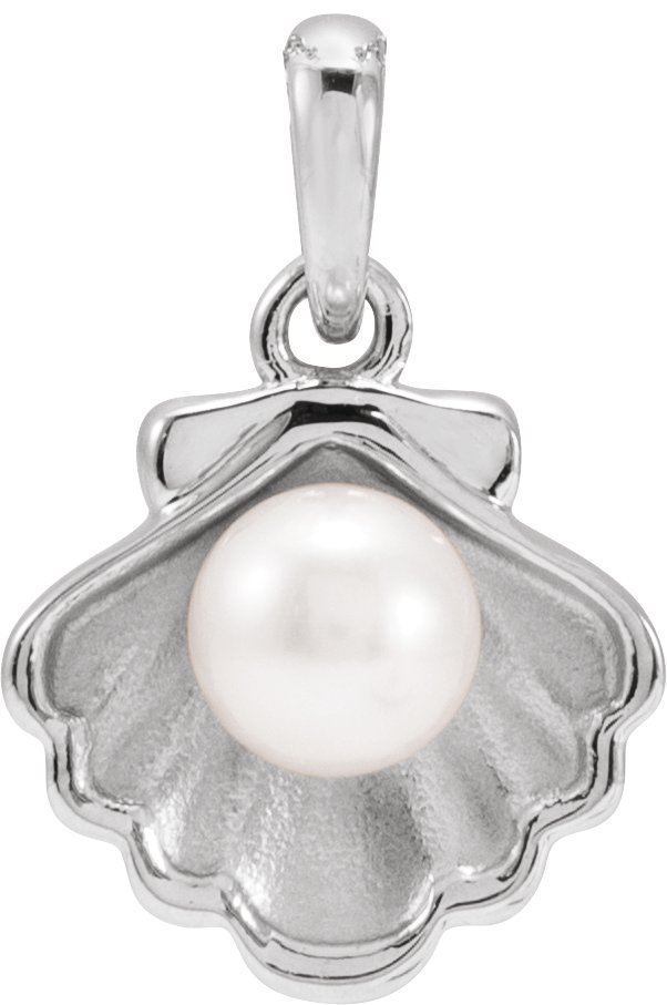Pearl Shell Necklace or Charm/Pendant