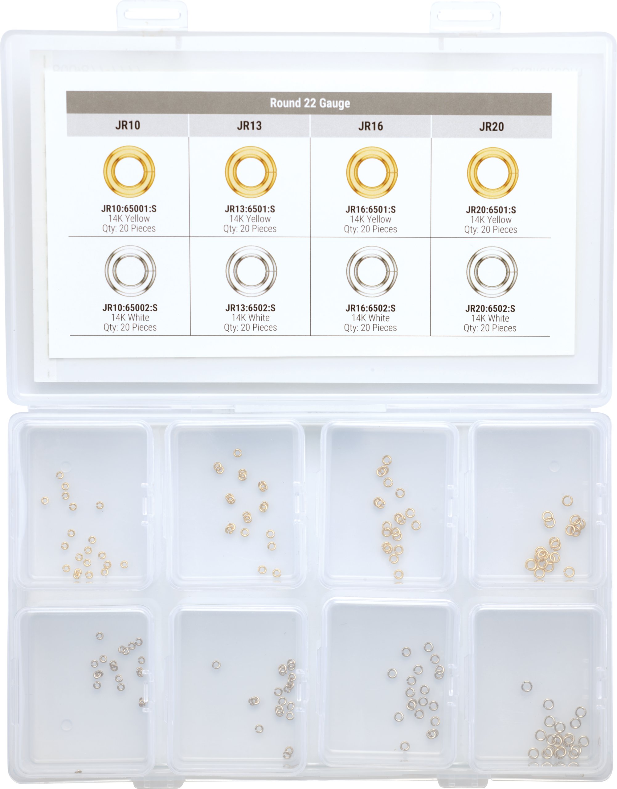 Round or Oval Jump Ring Assortments