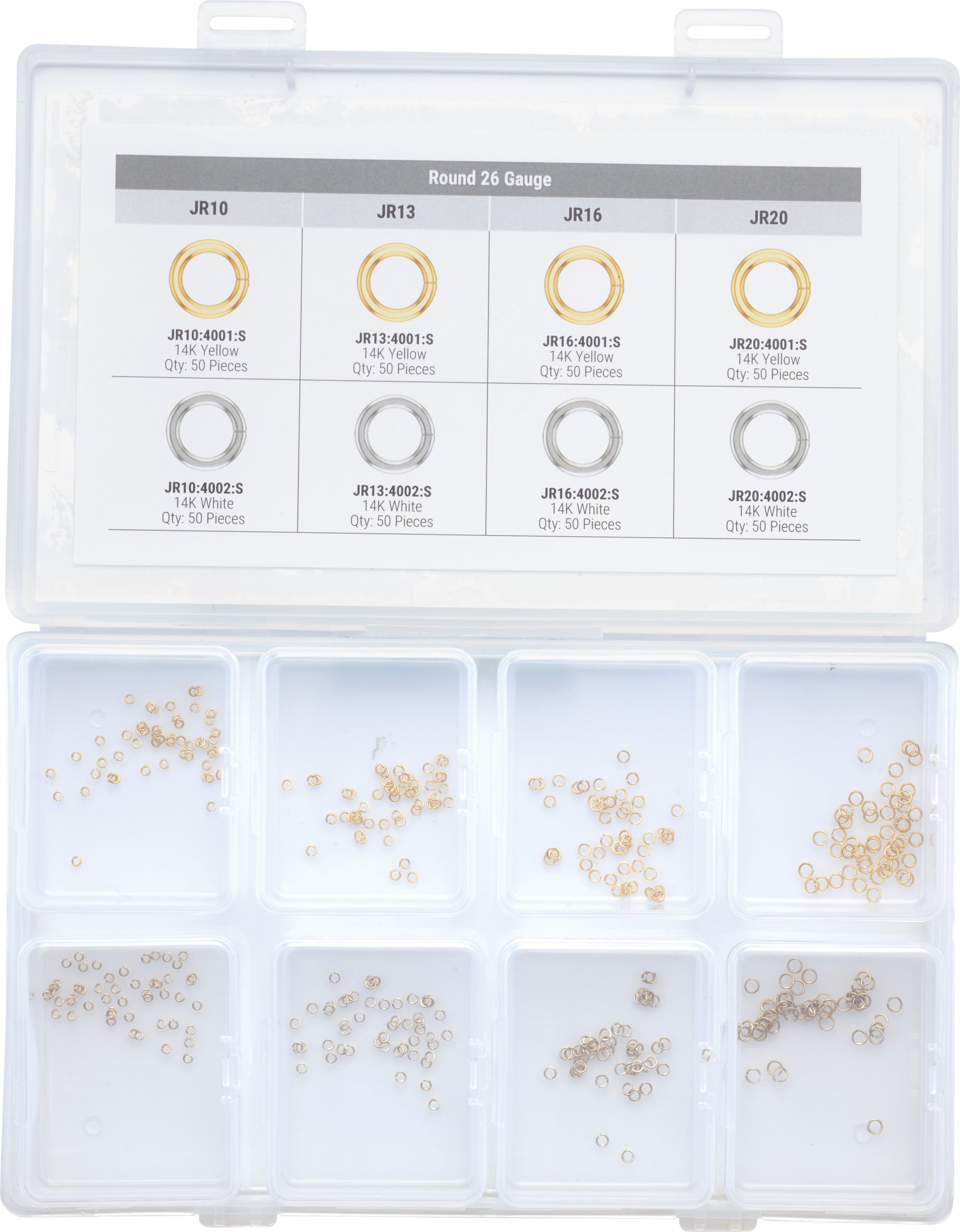 Round or Oval Jump Ring Assortments
