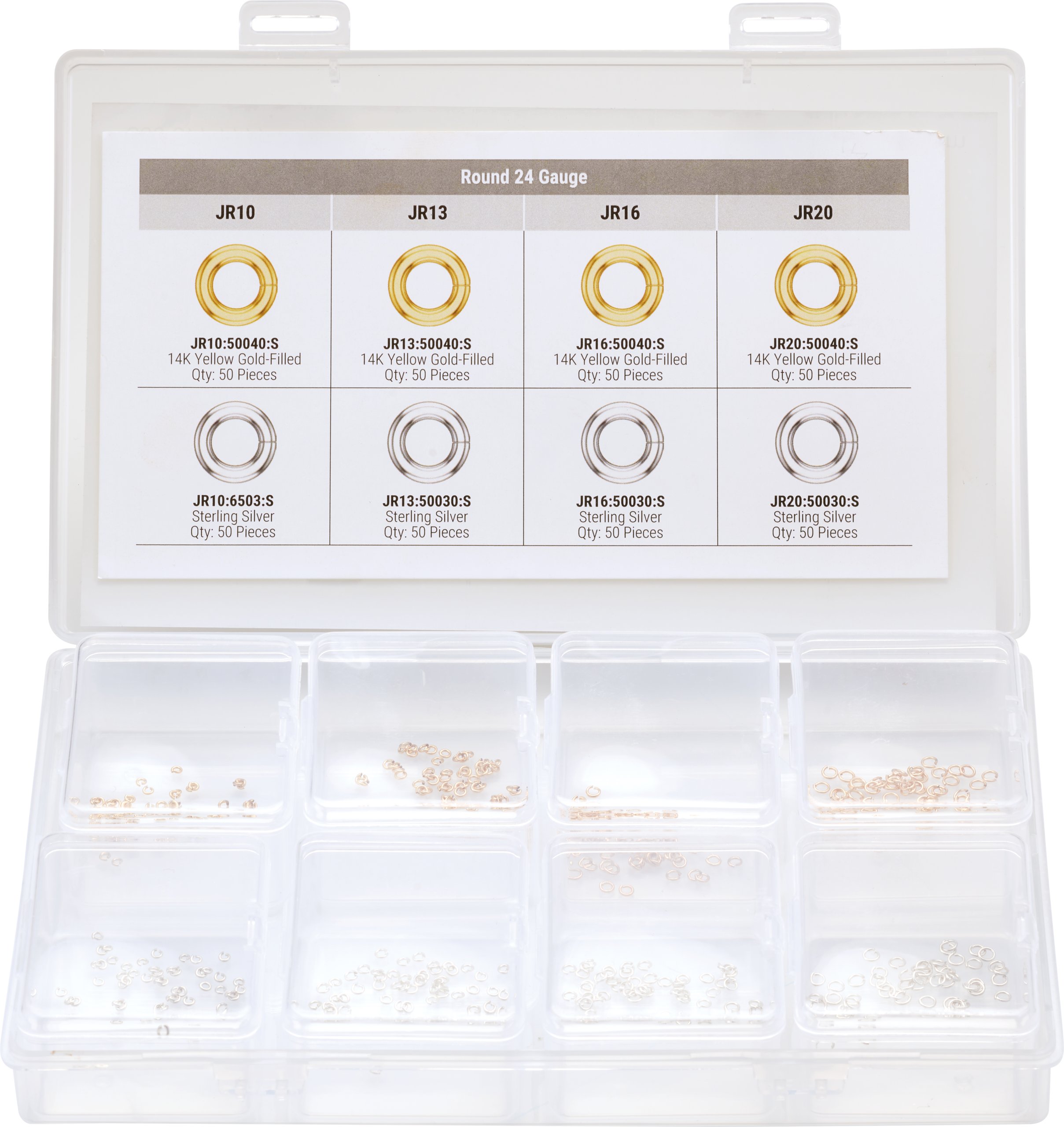 Round or Oval Jump Ring Assortments