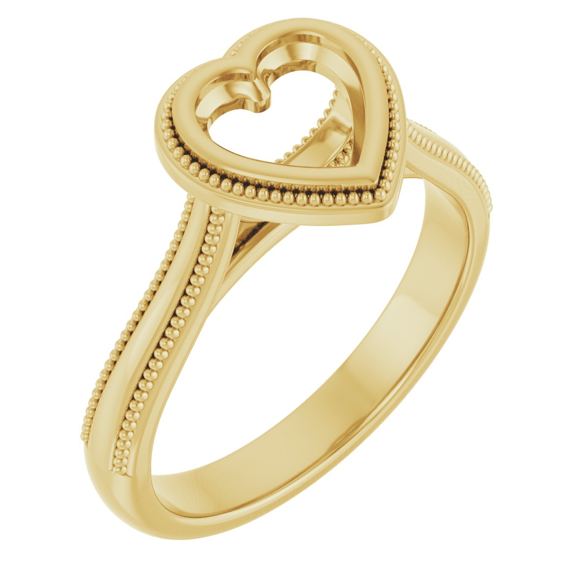 Bezel-Set Solitaire Engagement Ring