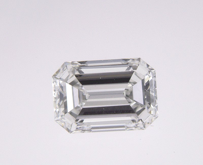 0.7 Carat Emerald Cut Natural Diamond