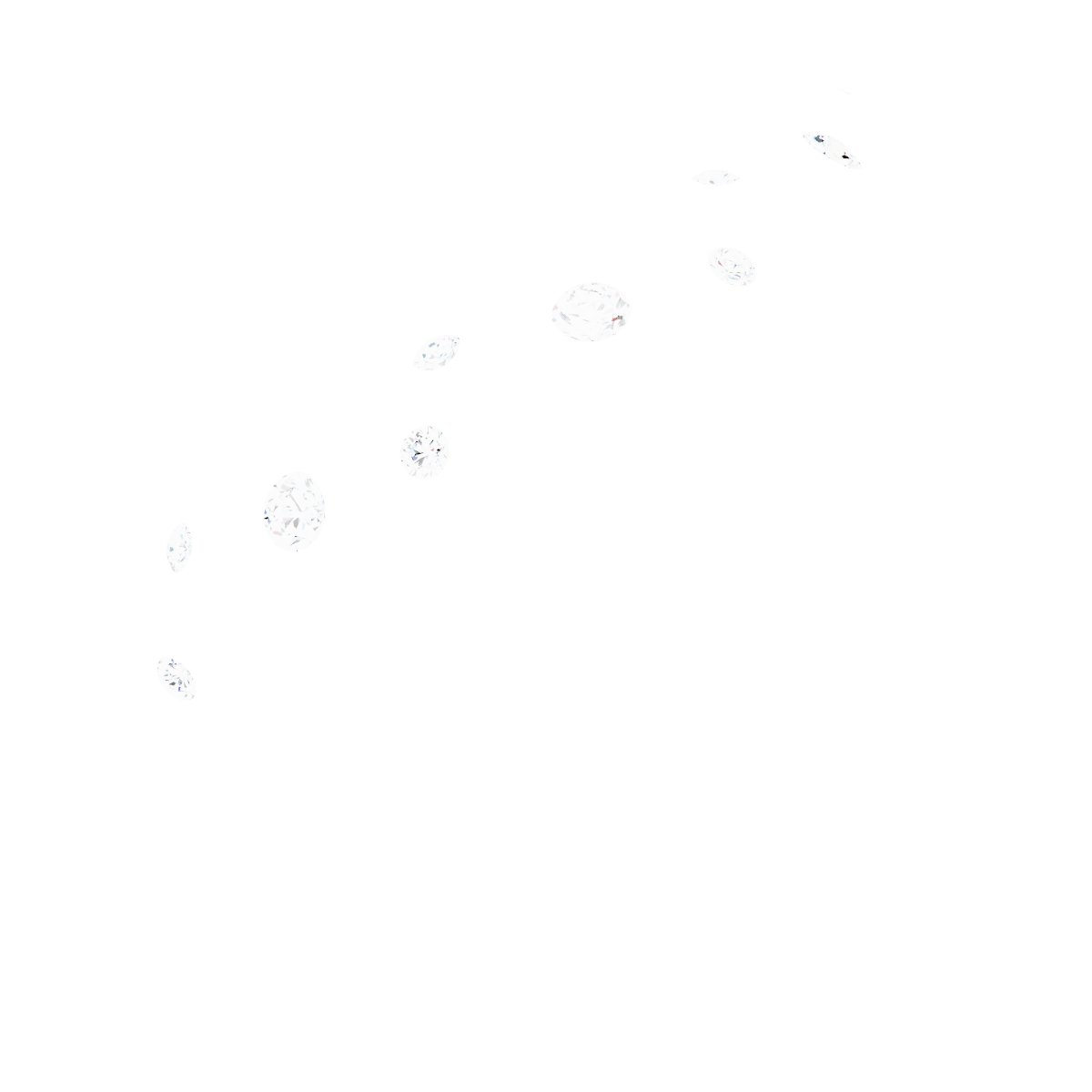 1/8 CTW Natural Diamond Contour Band – Platinum