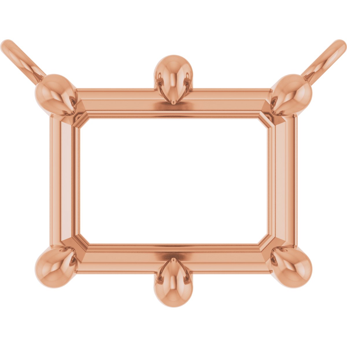 Claw-Prong Solitaire Necklace Center