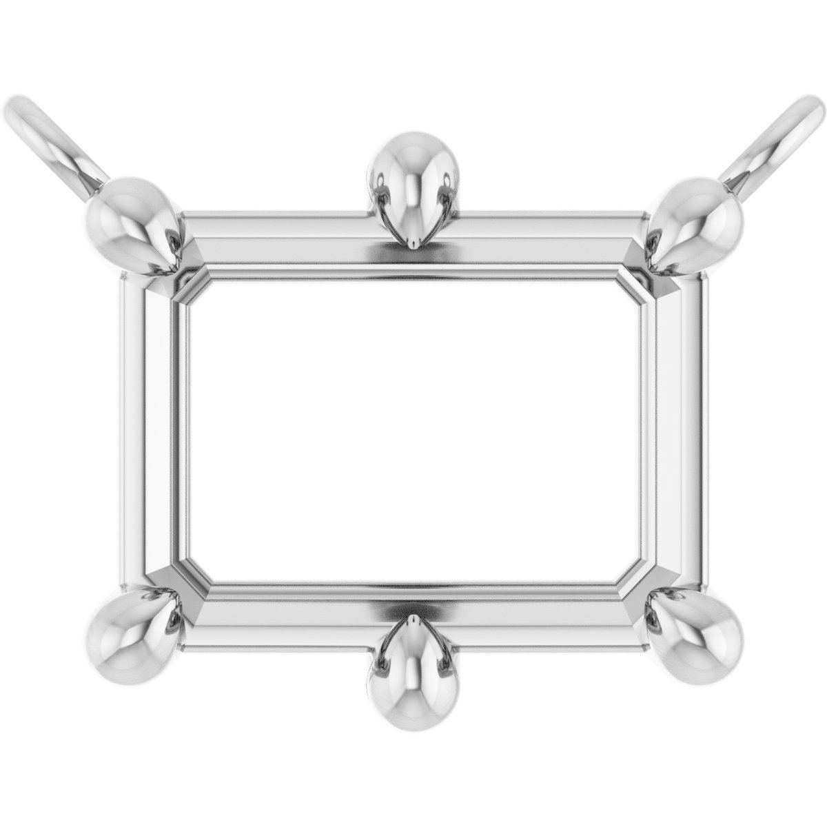 Claw-Prong Solitaire Necklace Center
