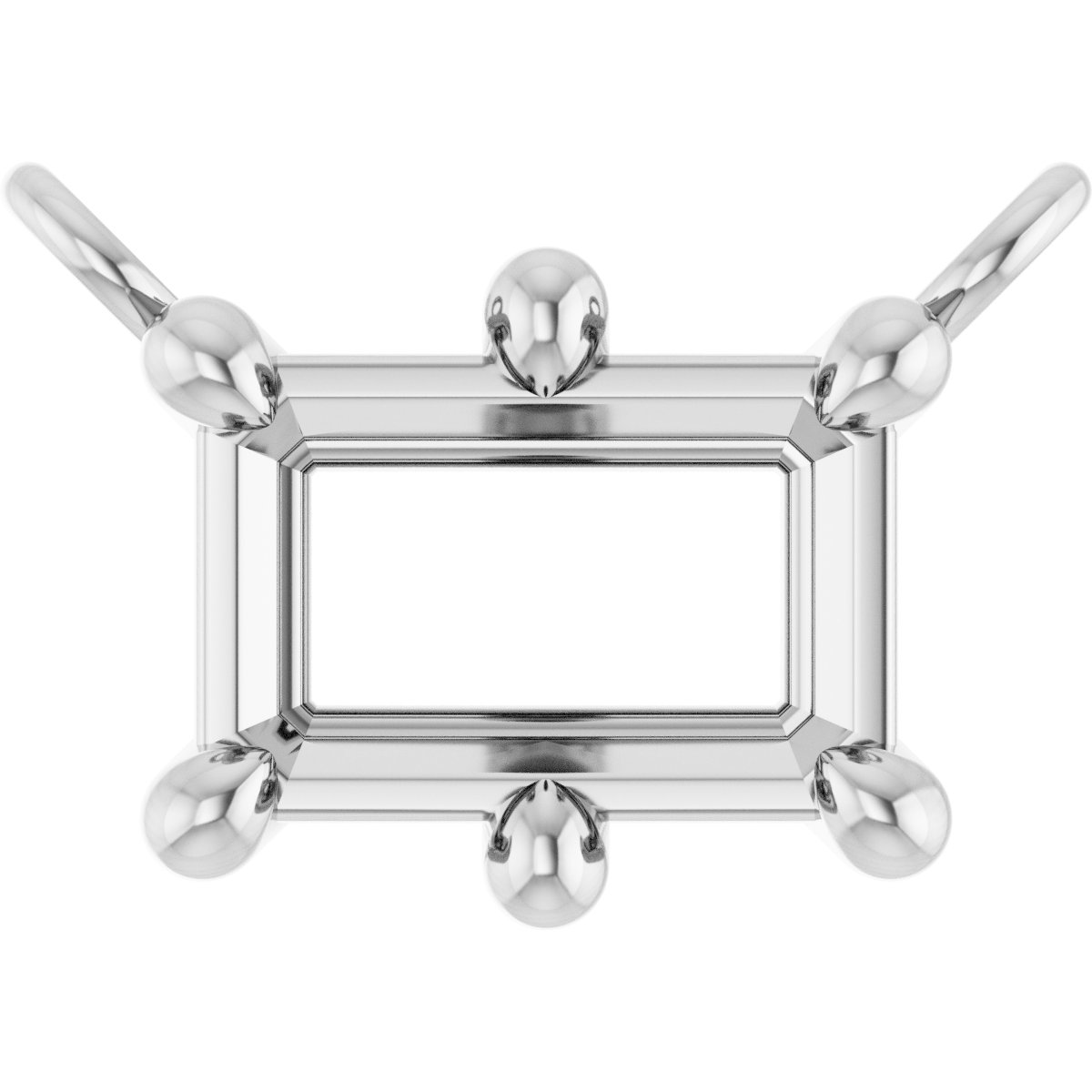 Claw-Prong Solitaire Necklace Center