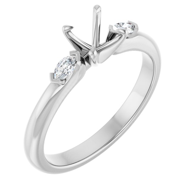 14k White Gold
