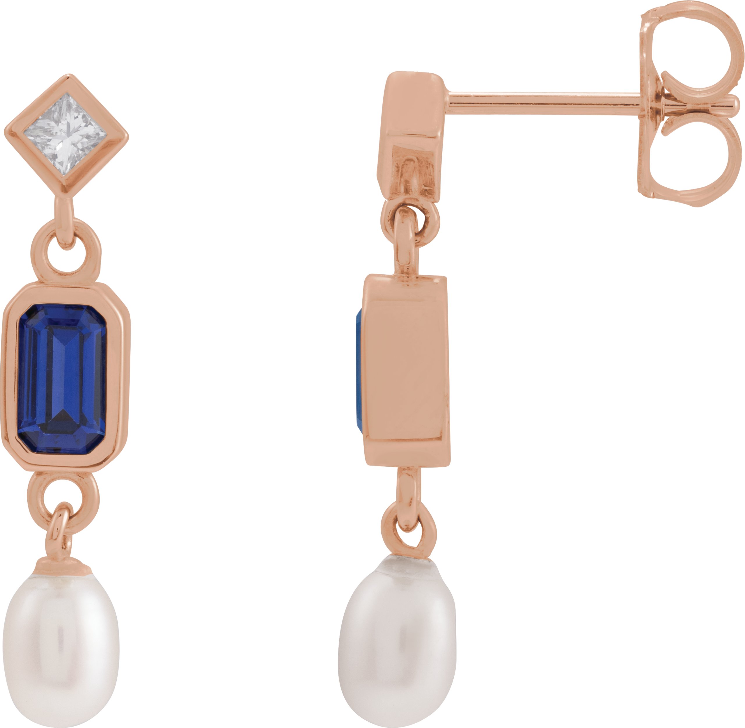 Accented Pearl Earrings