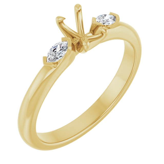 14k Yellow Gold